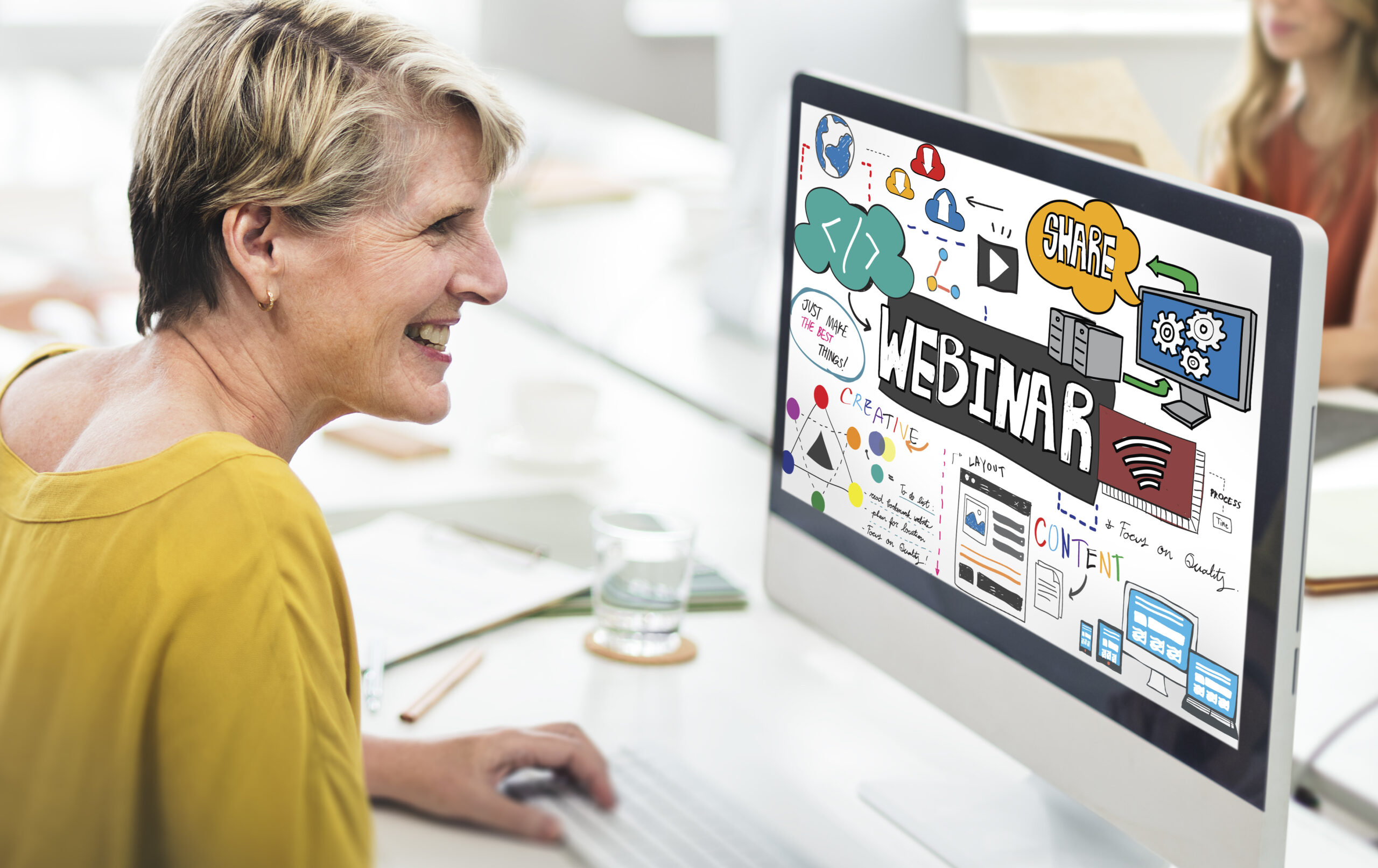 Webinar Innovation Web Design Technology Concept